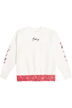 OFF-WHITE Bedrucktes Sweatshirt aus Baumwoll-Jersey