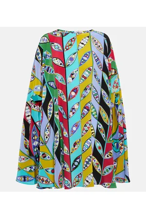 Puccini Kaftan Girandole aus Seide