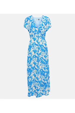 RIXO London Midikleid aus Crêpe
