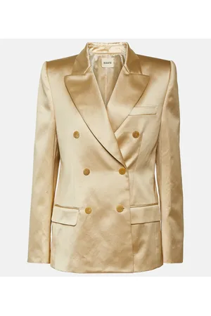 Khaite Blazer Nathan aus Satin