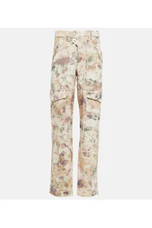 Marant Etoile Bedruckte Cargohose Vayoneo aus Denim