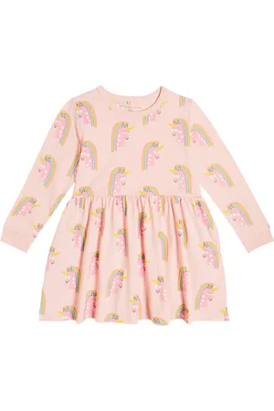 Stella McCartney Bedrucktes Kleid aus Baumwoll-Jersey