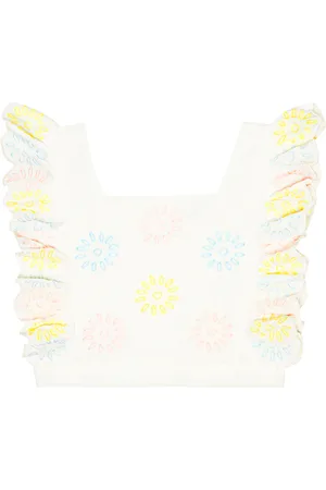 Stella McCartney Besticktes Top aus Baumwolle