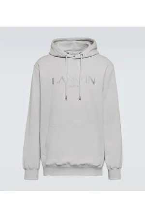 Lanvin Bestickter Hoodie aus Baumwolle