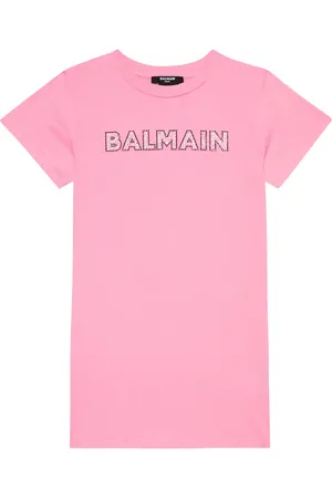 Balmain Kleid aus Baumwoll-Jersey