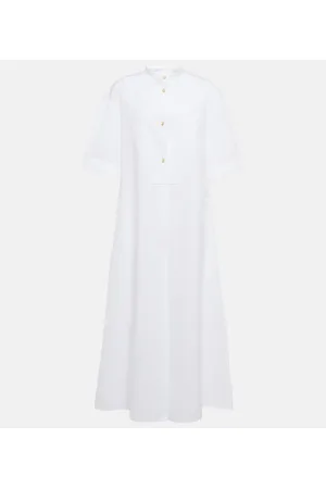 Jil Sander Midikleid aus Baumwolle
