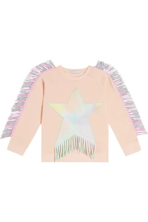 Stella McCartney Verziertes Sweatshirt aus Baumwoll-Jersey