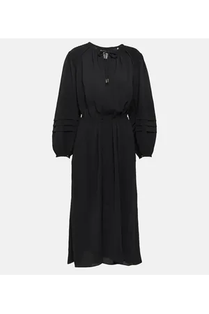 Marant Etoile Midikleid Lydie aus Crêpe