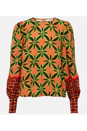 ULLA JOHNSON Bluse Lilliana aus Crêpe
