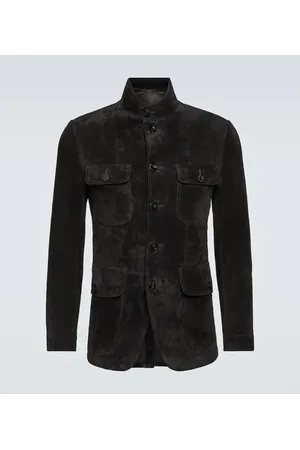 Tom Ford Jacke aus Veloursleder