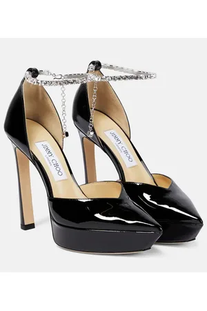 Jimmy Choo Verzierte Plateau-Pumps Saeda 125