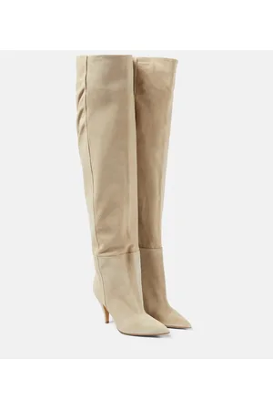 Khaite Stiefel River aus Veloursleder