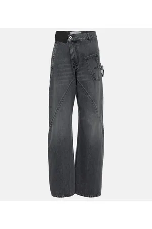 J.W.Anderson High-Rise Straight Jeans Twisted