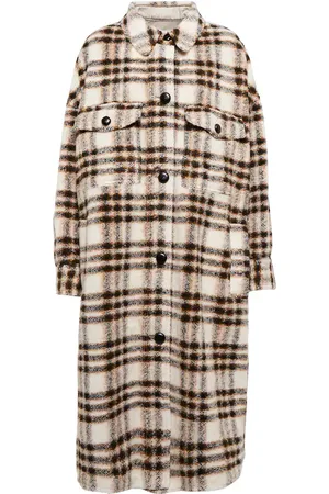 Marant Etoile Mantel Fontizi aus einem Wollgemisch