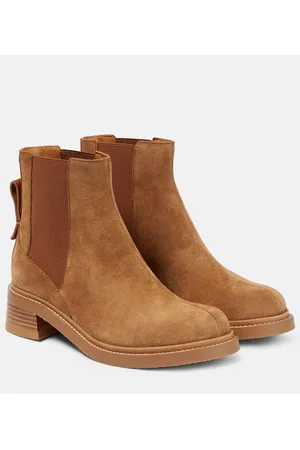 See by Chloé See By Chloé Chelsea Boots Bonni aus Veloursleder