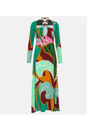 JOHANNA ORTIZ Bedrucktes Maxikleid