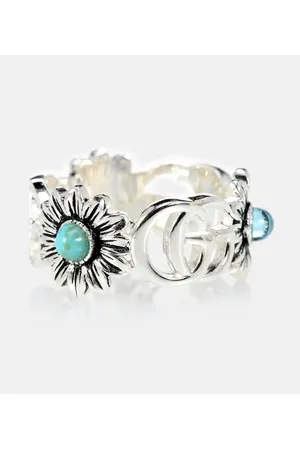 Gucci Ring aus Sterlingsilber mit Topas
