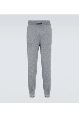 Thom Browne Hose RWB Stripe aus Kaschmir