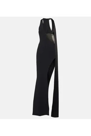 DAVID KOMA Robe aus Satin
