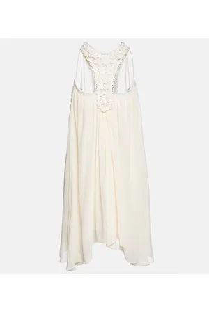 Isabel Marant Minikleid Racky aus Häkelstrick und Seide