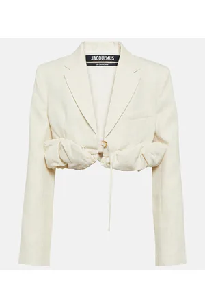 Jacquemus Jacke La Croissant aus einem Leinengemisch