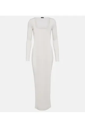 Tom Ford Maxikleid aus Kaschmir und Seide