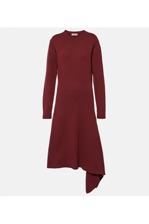 Jil Sander Maxikleid aus Wolle