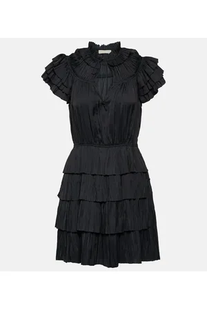ULLA JOHNSON Minikleid Vesna aus Satin
