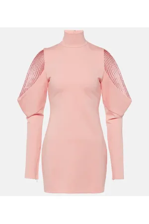 AREA Verziertes Minikleid