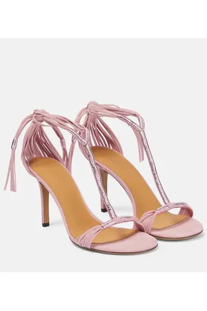 Isabel Marant Sandalen Anssi aus Veloursleder