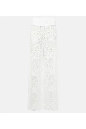 ALEXANDRA MIRO Weite Hose Charlize aus Spitze