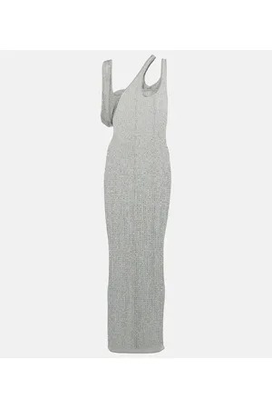 The Attico Verziertes Midikleid aus Jersey