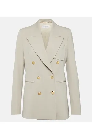 Max Mara Blazer Reale aus Wollgabardine