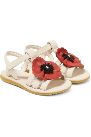 Donsje Verzierte Sandalen Iles Fields aus Leder