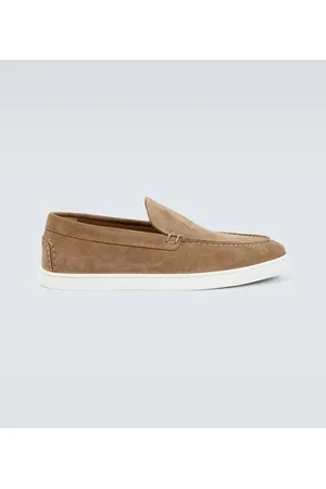 Christian Louboutin Slip-Ons Varsiboat aus Veloursleder