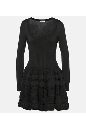 Alaïa Alaïa Minikleid Crinoline aus einem Wollgemisch