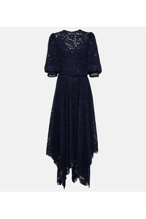 Costarellos Midikleid aus Spitze
