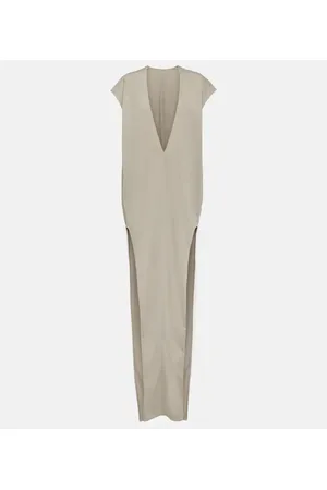 Rick Owens Maxikleid Arrowhead aus Baumwolle