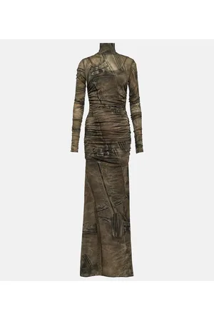 BLUMARINE Bedruckte Robe