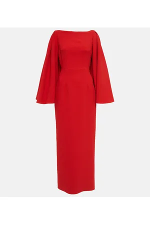 EMILIA WICKSTEAD Midikleid Niesha aus Crêpe