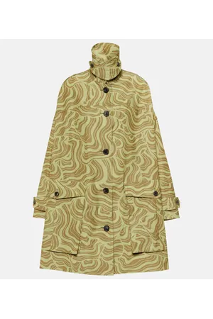 DRIES VAN NOTEN Bedruckter Mantel
