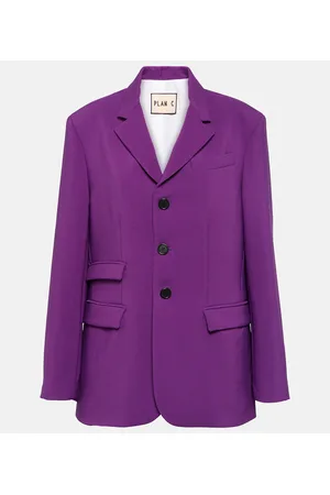 Plan C Blazer aus Cady