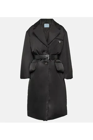 Prada Wattierter Mantel aus Re-Nylon