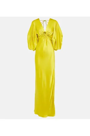 Stella McCartney Maxikleid aus Satin