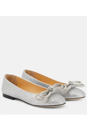 Mach & Mach Verzierte Ballerinas Double Bow