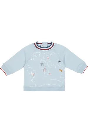 Tartine Et Chocolat Baby Besticktes Sweatshirt aus Baumwolle