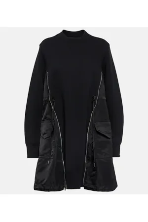 SACAI Minikleid aus Baumwolle