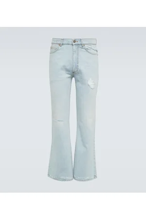 ERL Mid-Rise Flared Jeans