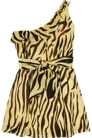 The Animals Observatory Bedrucktes Kleid aus Baumwolle