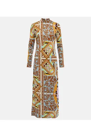 Tory Burch Bedrucktes Midikleid